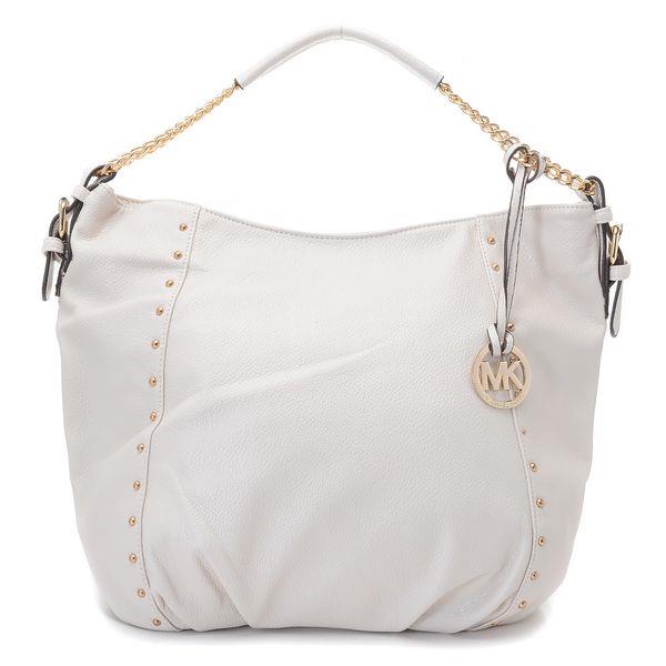 michael kors shoulder veske medium vanilla skinn Vakker Ingen Skatt hgsp0